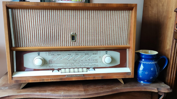 Altes Radio von Manfred Rieger aus Guben
