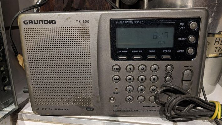 Altes Radio von Manuela Stiller aus Berlin-Kreuzberg, Bild: Manuela Stiller