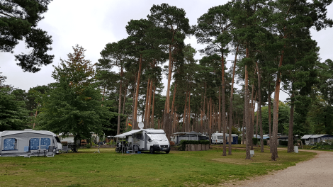 Die Ruhe nach dem Sommer-Ansturm auf den Campingplatz Schwarzhorn, Foto: Eva Kirchner-Rätsch, Antenne Brandenburg