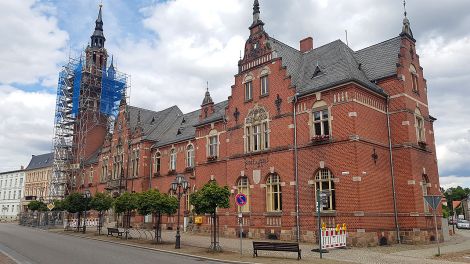 Rathaus in Dahme/Mark, Bild: Antenne Brandenburg/Iris Wußmann