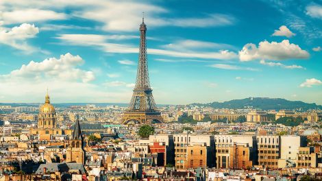 Stadtansicht Paris mit Eiffelturm, Bild: imago images