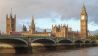 London mit Westminster Bridge Panorama , Bild: imago images