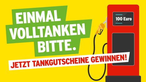 Einmal volltanken bitte, Bild: Antenne Brandenburg