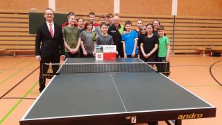 Tischtennisverein Woltersdorf, Foto: Antenne Brandenburg/Elke Bader