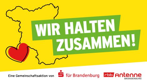 Aktion "Wir halten zusammen", Bild: Antenne Brandenburg