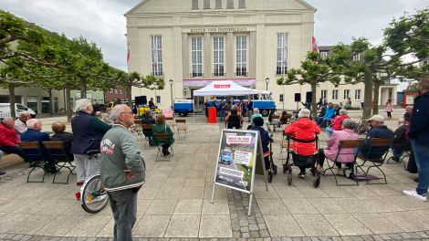 Robur on Tour im Rahmen der Dialogwoche - Am Montag in Wittenberge, Paul-Lincke-Platz