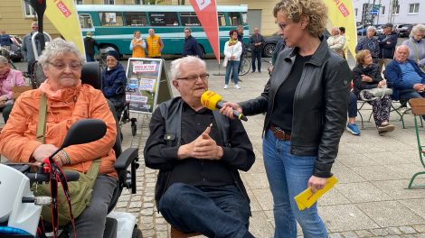 Georg Emmermann aus Wittenberge sagt Autobahnen sind Lebensadern