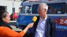 Aline Anders-Lepsch und Simon Henneberg (Umweltministerium Brandenburg)