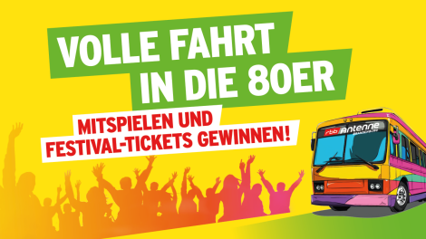 Volle Fahrt in die 80er - mit Antenne Brandenburg