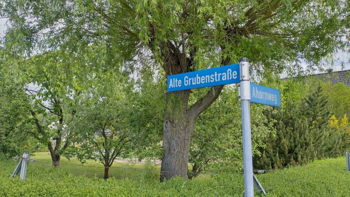 Straßenschilder in Merkur, Bild: Antenne Brandenburg/Daniel Mastow