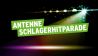 Bunter Lichtschein auf einer Bühne, Schriftzug Antenne Schlagerhitparade; Foto: Colourbox
