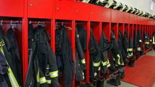 Feuerwehruniformen, Foto: Colourbox