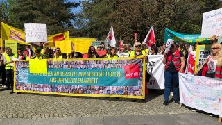 Kita-Streik in Potsdam, Bild: Antenne Brandenburg/ Karsten Steinmetz