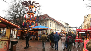 Weihnachtsmarkt Blauer Lichterglanz in Potsdam, Foto: Ivo Ziemann, Antenne Brandenburg