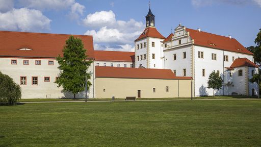 Blick zum Schloss Finsterwalde, Bild: imago