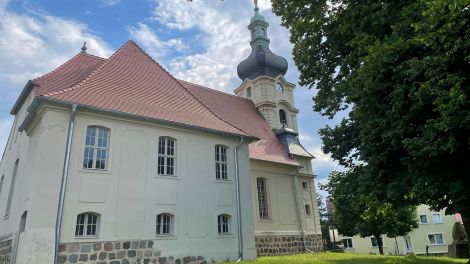 Die Kirche in Merseberg, Bild: Antenne Brandenburg / Claudia Stern