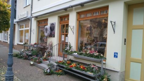 Blumenladen in der Angermünder Straße, Bild: Antenne Brandenburg / Uta Schleiermacher