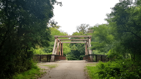 Die Schafbrücke über den Rietzer Kanal ist Teil des weitverzweigten Wandernetzes um Wendisch Rietz, Foto: Eva Kirchner-Rätsch, Antenne Brandenburg