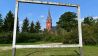 Fotomotiv am Ortseingang – die Dorfkirche von Zempow, Bild: Antenne Brandenburg/Haase-Wendt