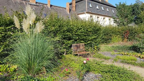 Orangerie Altdöbern mit schönem Garten, Bild: Antenne Brandenburg/Iris Wußmann