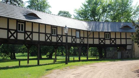 Wandelgang im Schloss Baruth, Bild: Stadt Baruth/Mark/Thomas Kreutzmann