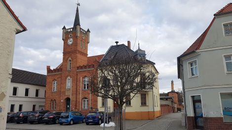 Rathaus Drebkau, Bild: Antenne Brandenburg/Iris Wußmann