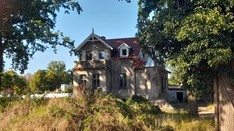 Alte Adolf-Hoffmann-Villa in Fredersdorf-Vogelsdorf, Foto: Antenne Brandenburg/Marie Stumpf