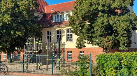 Vier-Jahreszeiten-Grundschule in Fredersdorf-Nord, Foto: Antenne Brandenburg/Marie Stumpf