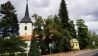 Kirche mit Mausoleum, Foto: Antenne Brandenburg/Fred Pilarski