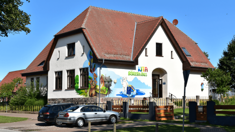 Die Kita „Bärenhaus“ in Groß Pankow. , Foto: Björn Haase-Wendt, Antenne Brandenburg