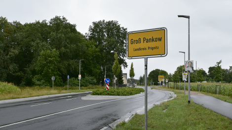Willkommen in der Gemeinde Groß Pankow. Gut 3.800 Menschen leben in den insgesamt 39 Dörfern., Foto: Björn Haase-Wendt, Antenne Brandenburg