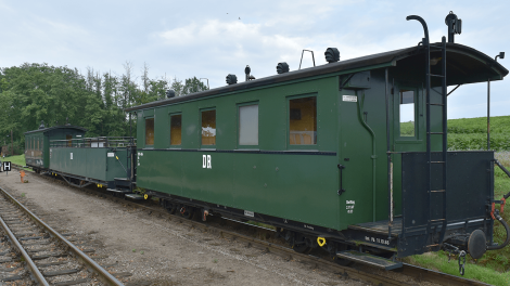 Mit viel Liebe und Engagement erhalten die Vereinsmitglieder den Pollo und die historischen Waggons. , Foto: Björn Haase-Wendt, Antenne Brandenburg