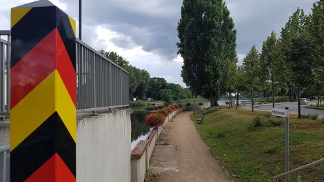 Neißepromenade in Guben, Foto: Antenne Brandenburg/Iris Wußmann