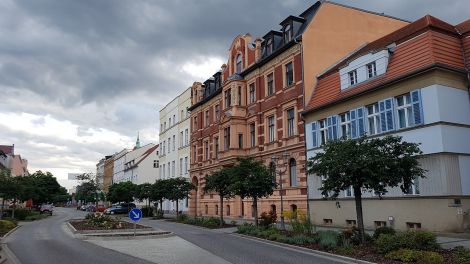 Restaurierte Häuser in der Berliner Straße, Foto: Antenne Brandenburg/Iris Wußmann