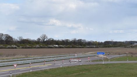 Noch endet bei Karstädt die Autobahn 14: es fehlt noch der Lückenschluss zwischen Karstädt und Magdeburg, Bild: Antenne Brandenburg/Björn Haase-Wendt