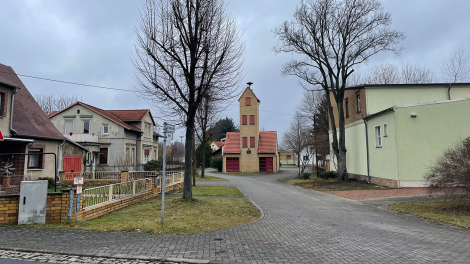 Die Feuerwache in Klettwitz, Foto: Josefine Jahn, Antenne Brandenburg