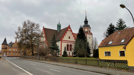 Die evangelische Kirche in Klettwitz, Foto: Josefine Jahn, Antenne Brandenburg