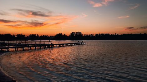 Abendstimmung am Rudower See, Bild: Antenne Brandenburg/Björn Haase-Wendt