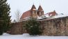 Die Stadtmauer führt um den historischen Stadtkern Luckaus. Bild: Antenne Brandenburg/Marie-Thérèse Harasim