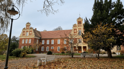 Das Schloss in Meyenburg ist ein beliebtes Ausflugsziel für Besucher., Foto: Andreas Pötzl, Antenne Brandenburg