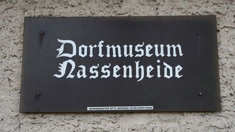 Nassenheide Dorfmuseum, Bild: dpa/Paul Zinken