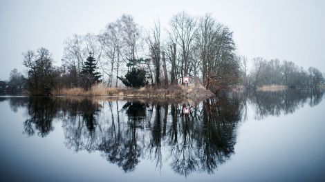 Winterliche Havel bei Rathenow, Bild: dpa/Sophia Kembowski