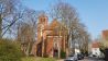 Die Storkower Stadtkirche wurde erstmals 1346 erwähnt. Sie fiel wiederholt Stadtbränden zum Opfer. Der heutige neogotische Ziegelbau stammt von 1859. Der Kirchturm ist 36 Meter hoch, Bild: Antenne Brandenburg/Eva Kirchner-Rätsch