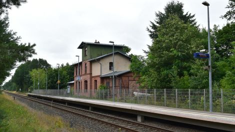 Bahnhof Netzeband, Bild: Antenne Brandenburg / Bjoern Haase-Wendt