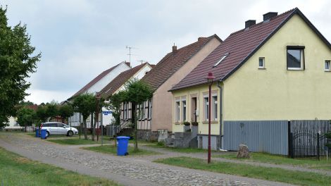 Der Dorfkern des Ortsteiles Rägelin ist ein klassiches Runddorf, Bild: Antenne Brandenburg / Bjoern Haase-Wendt
