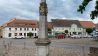 Uebigau: Postmeilensäule, Foto: Antenne Brandenburg, Ralf Jußen