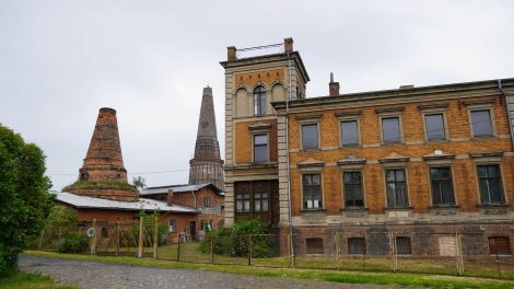 Anfang des zwanzigsten Jahrhunderts wurde in Wriezen Kalk gebrannt und im Hafen gleich verladen. Ein Verein will das Gelände zum Museum machen, Bild: Antenne Brandenburg/Fred Pilarski