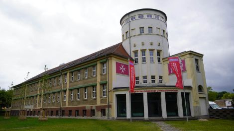 Das evangelische Johanniter-Gymnasium ist das einzige private Gymnasium im Oderbruch, Bild:Antenne Brandenburg/Fred Pilarski