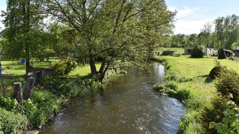 Schlängelt sich entlang von Wusterhausen – die Dosse, ein Nebenarm der Havel mit einer Länge von 96 Kilometern, Bild: Antenne Brandenburg/Björn Haase-Wendt