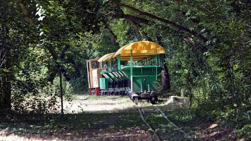 Tonlorenbahn des Ziegeleiparks Mildenberg, Bild: imago images